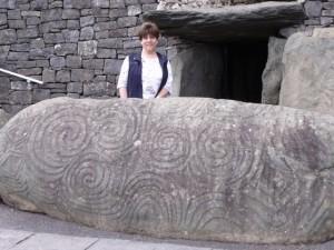Newgrange Photo Joy Rains in Newgrange